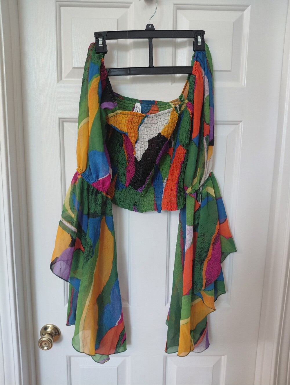 Live 4 Truth Multi-Color Smocked Crop Top